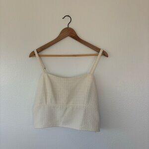 Abercrombie & Fitch Linen Tank Top